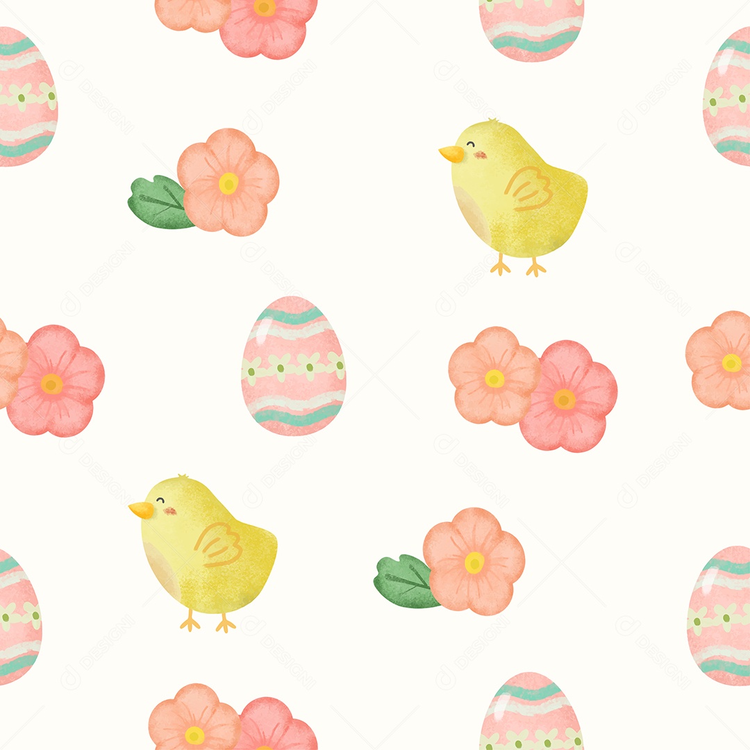 Animais da Páscoa Ilustração Vetor EPS