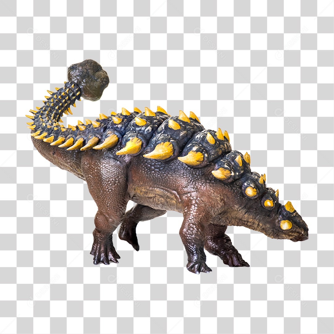 Dinossauro Anquilossauro  Pré-histórico Para Composição PNG Transparente