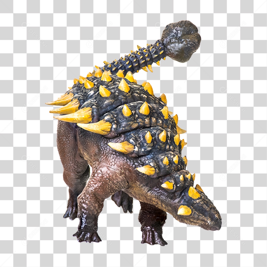 Dinossauro Anquilossauro  Pré-histórico Para Composição PNG Transparente