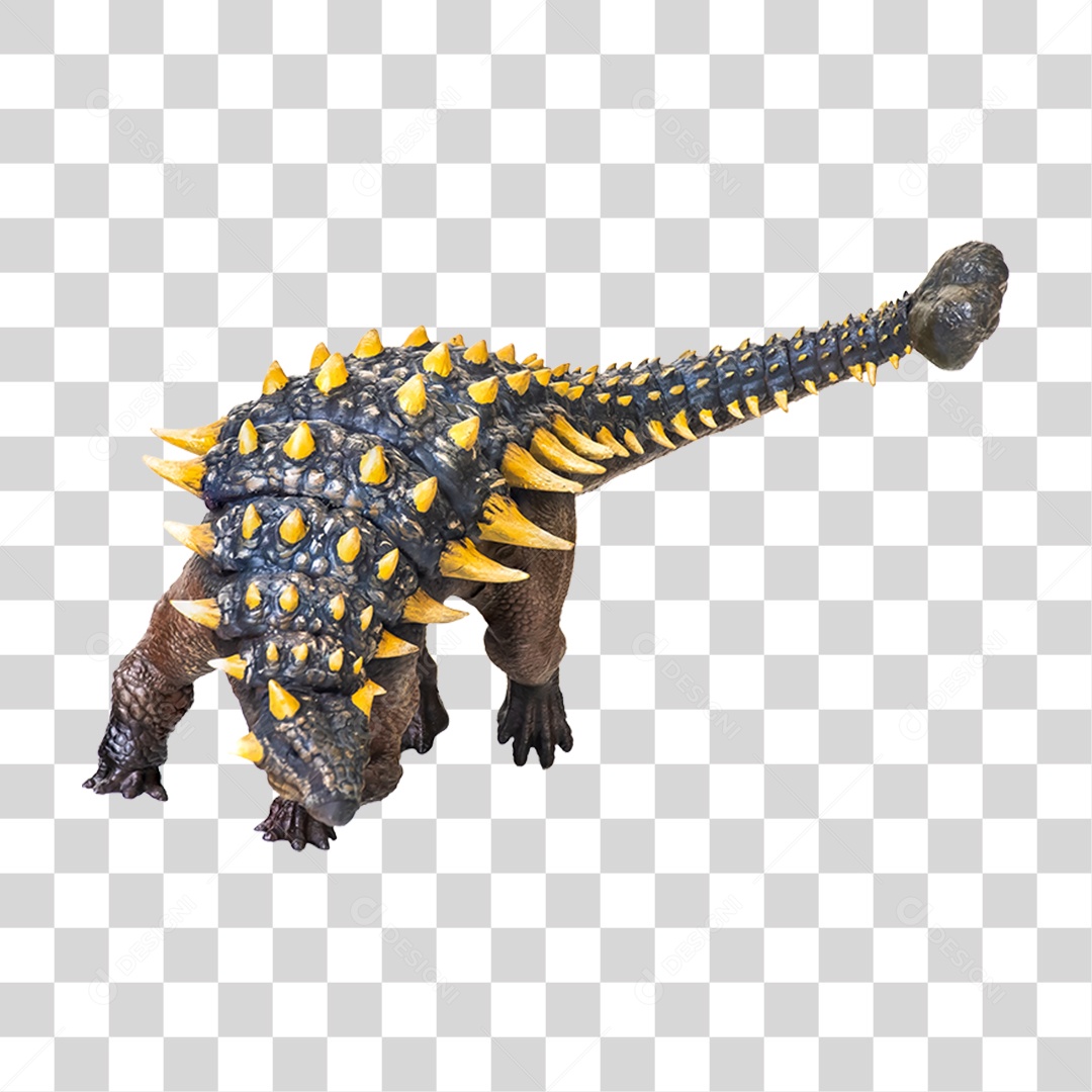 Dinossauro Anquilossauro  Pré-histórico Para Composição PNG Transparente