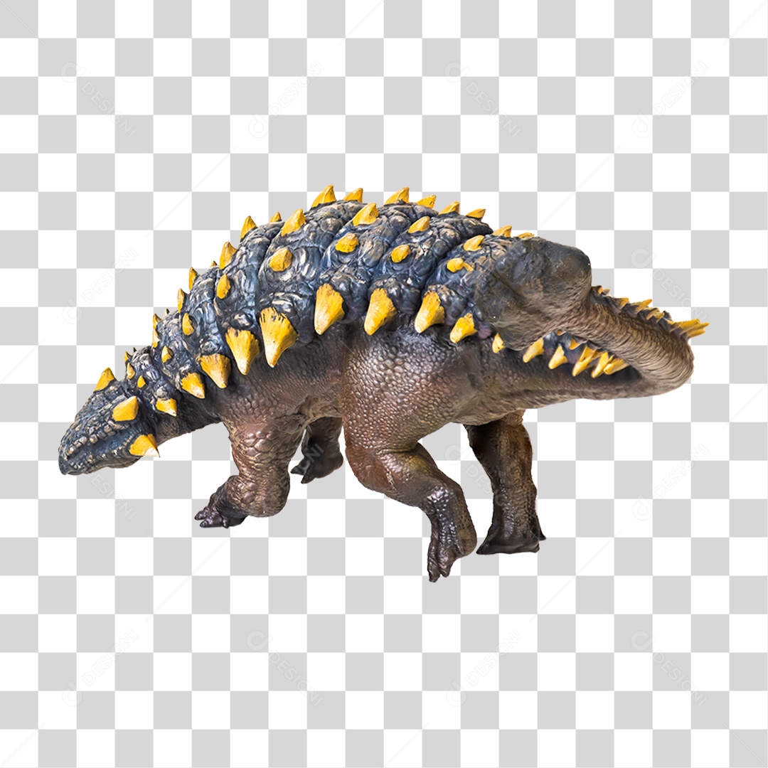 Dinossauro Anquilossauro  Pré-histórico Para Composição PNG Transparente