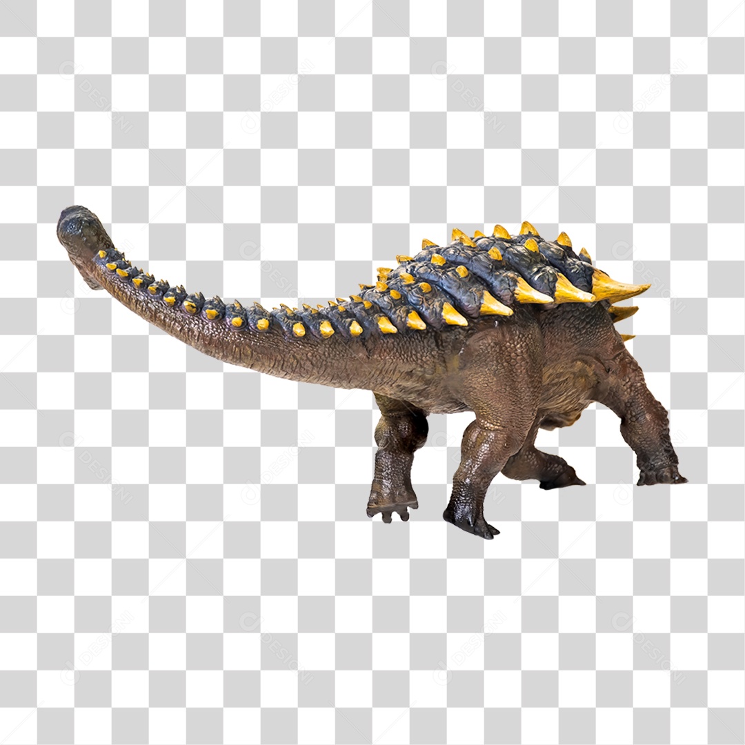 Dinossauro Anquilossauro  Pré-histórico Para Composição PNG Transparente