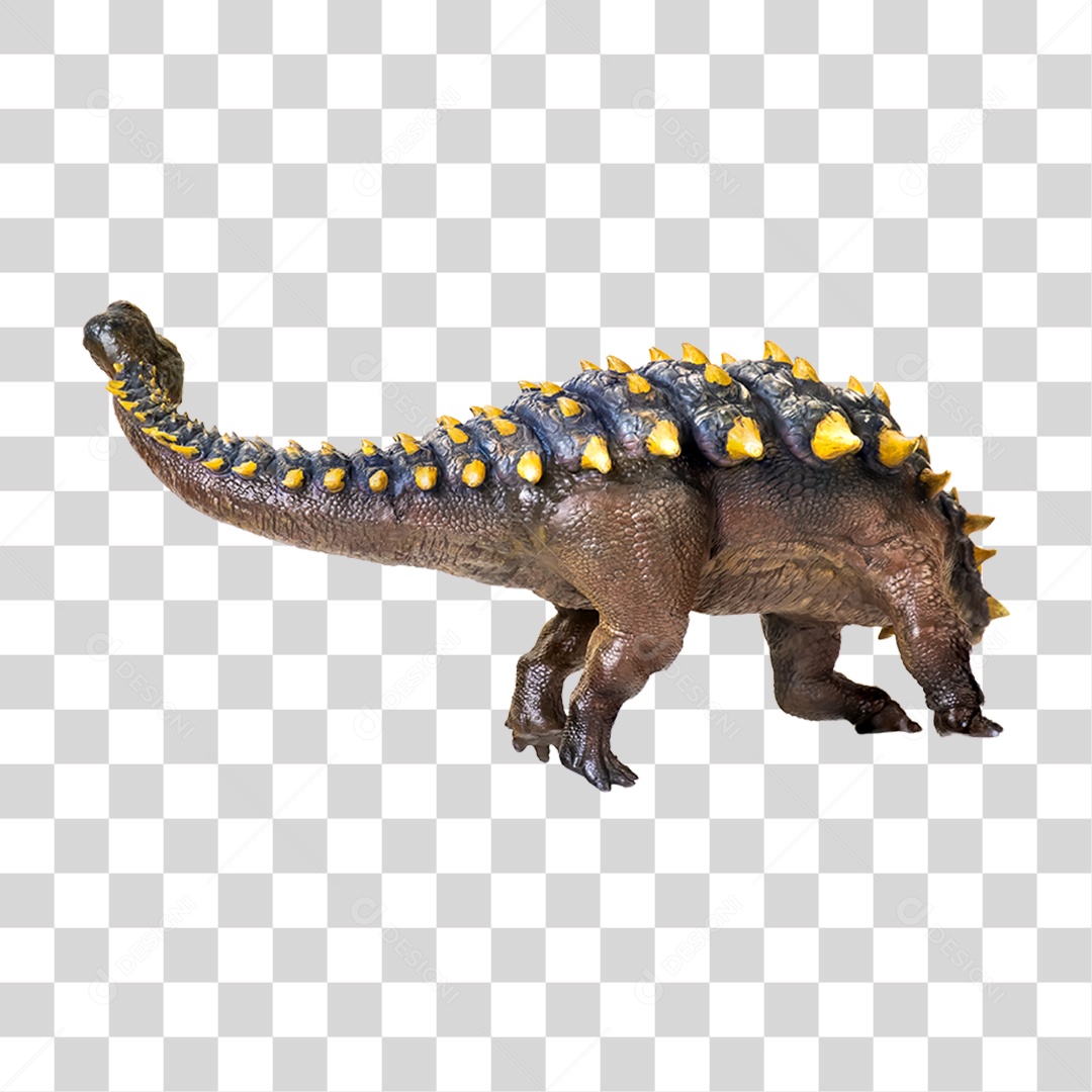 Dinossauro Anquilossauro  Pré-histórico Para Composição PNG Transparente