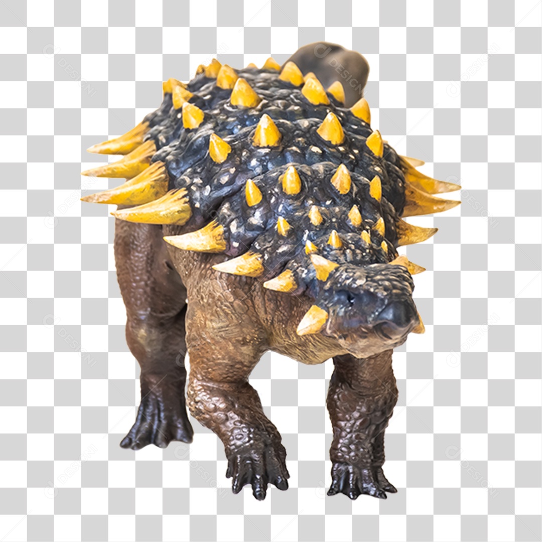 Dinossauro Anquilossauro  Pré-histórico Para Composição PNG Transparente