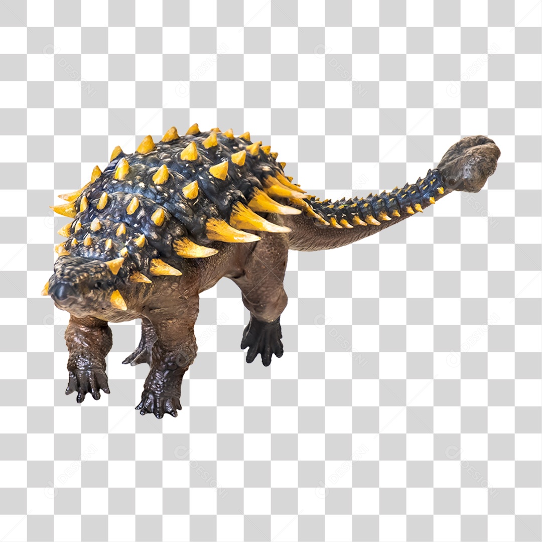 Dinossauro Anquilossauro  Pré-histórico Para Composição PNG Transparente