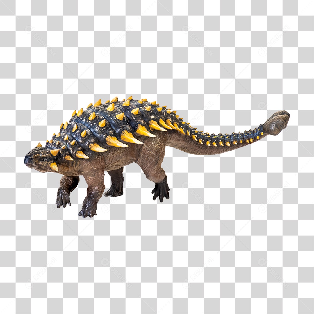 Dinossauro Anquilossauro  Pré-histórico Para Composição PNG Transparente