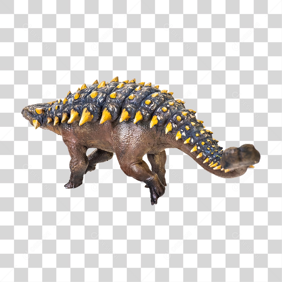 Dinossauro Anquilossauro  Pré-histórico Para Composição PNG Transparente