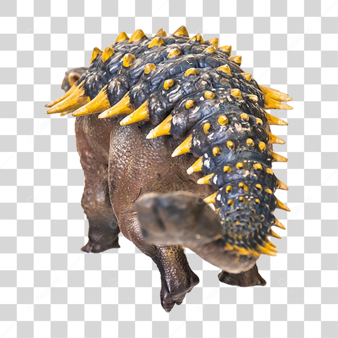 Dinossauro Anquilossauro  Pré-histórico Para Composição PNG Transparente