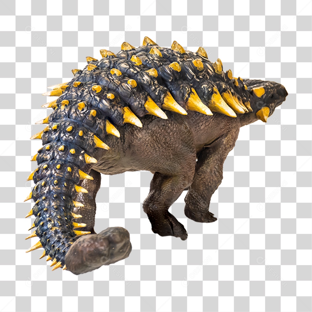 Dinossauro Anquilossauro  Pré-histórico Para Composição PNG Transparente