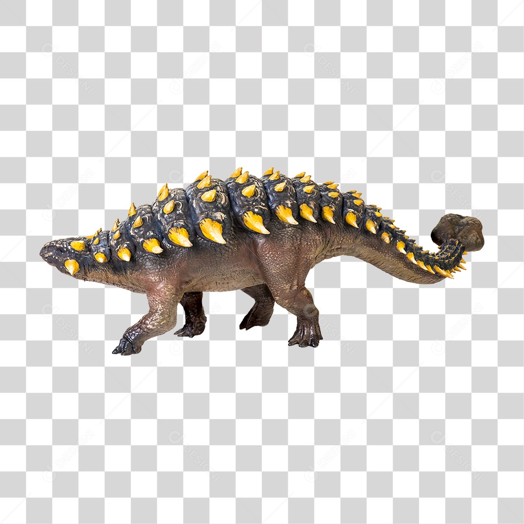 Dinossauro Anquilossauro  Pré-histórico Para Composição PNG Transparente