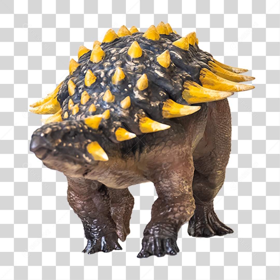 Dinossauro Anquilossauro  Pré-histórico Para Composição PNG Transparente