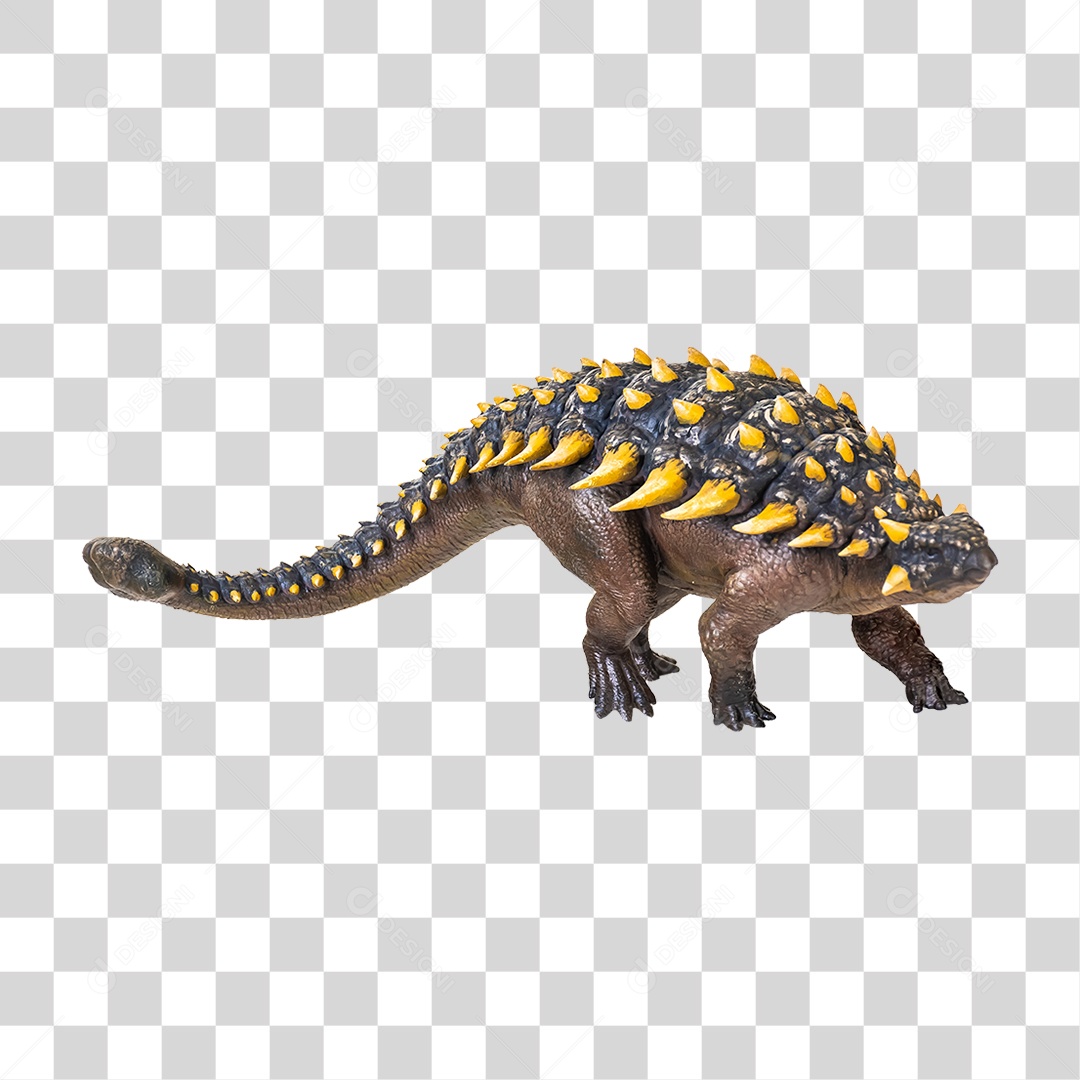 Dinossauro Anquilossauro  Pré-histórico Para Composição PNG Transparente