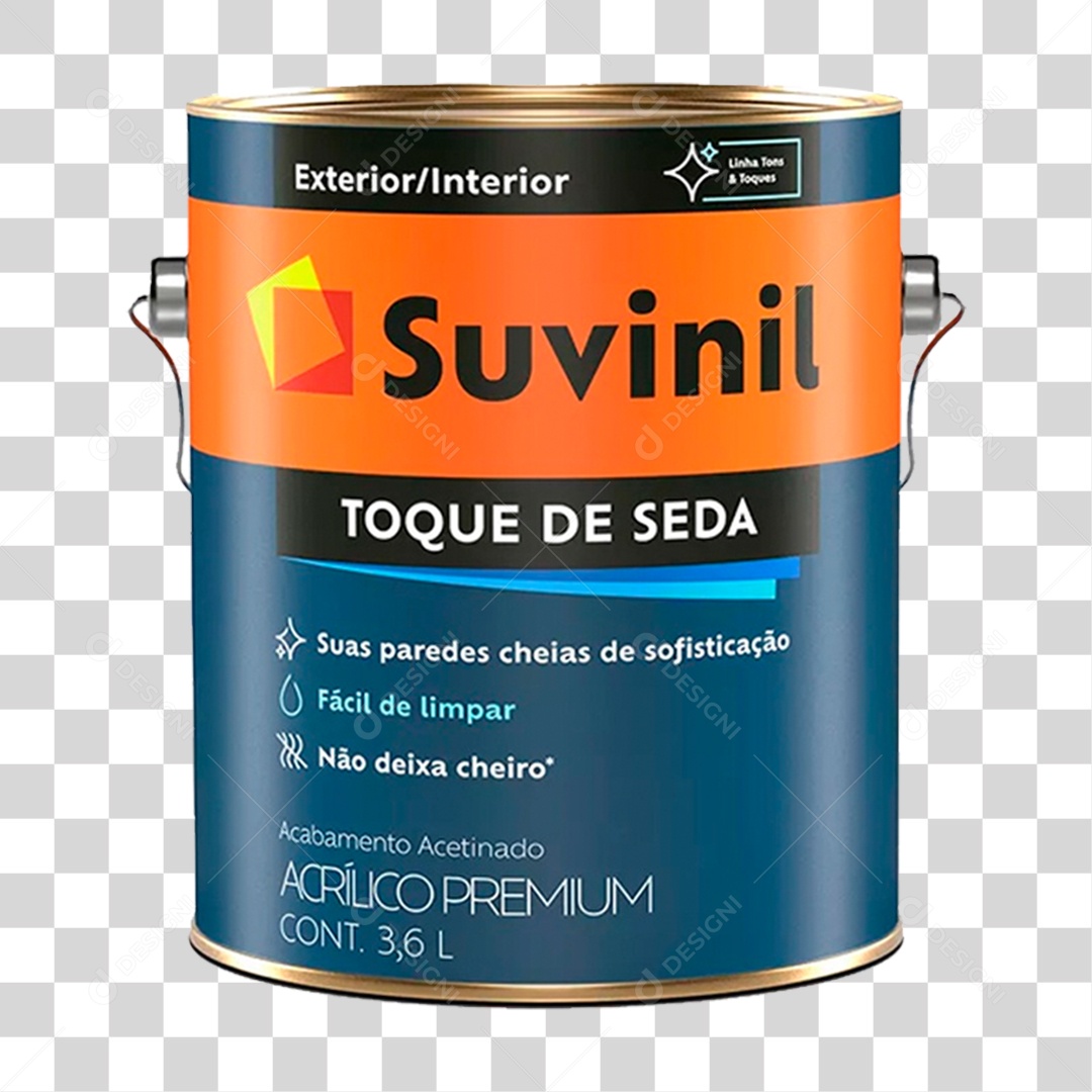 Lata de Tinta PNG Transparente