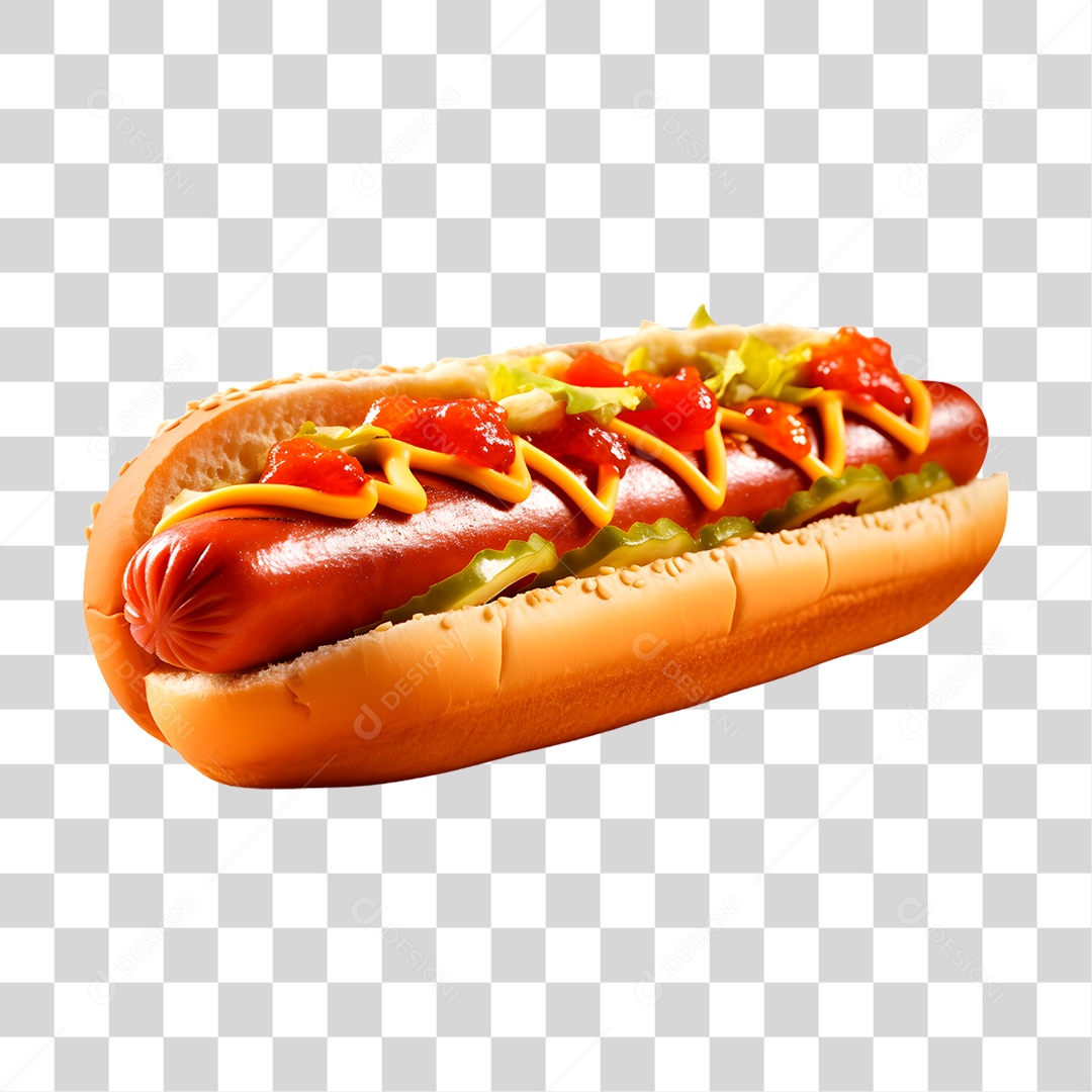 Cachorro Quente Hot-Dog PNG Transparente