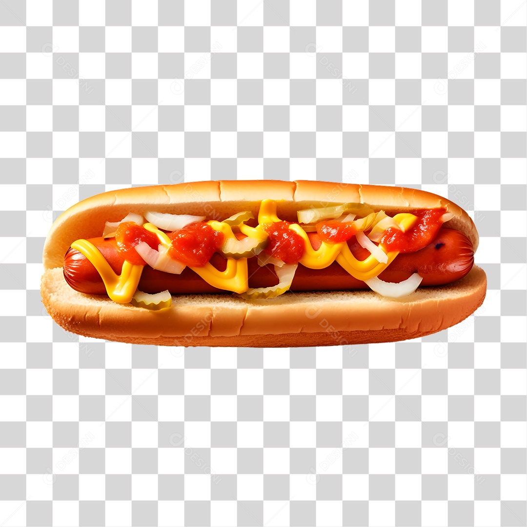 Cachorro Quente Hot-Dog PNG Transparente