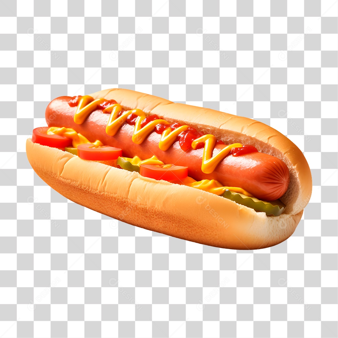 Cachorro Quente Hot-Dog PNG Transparente