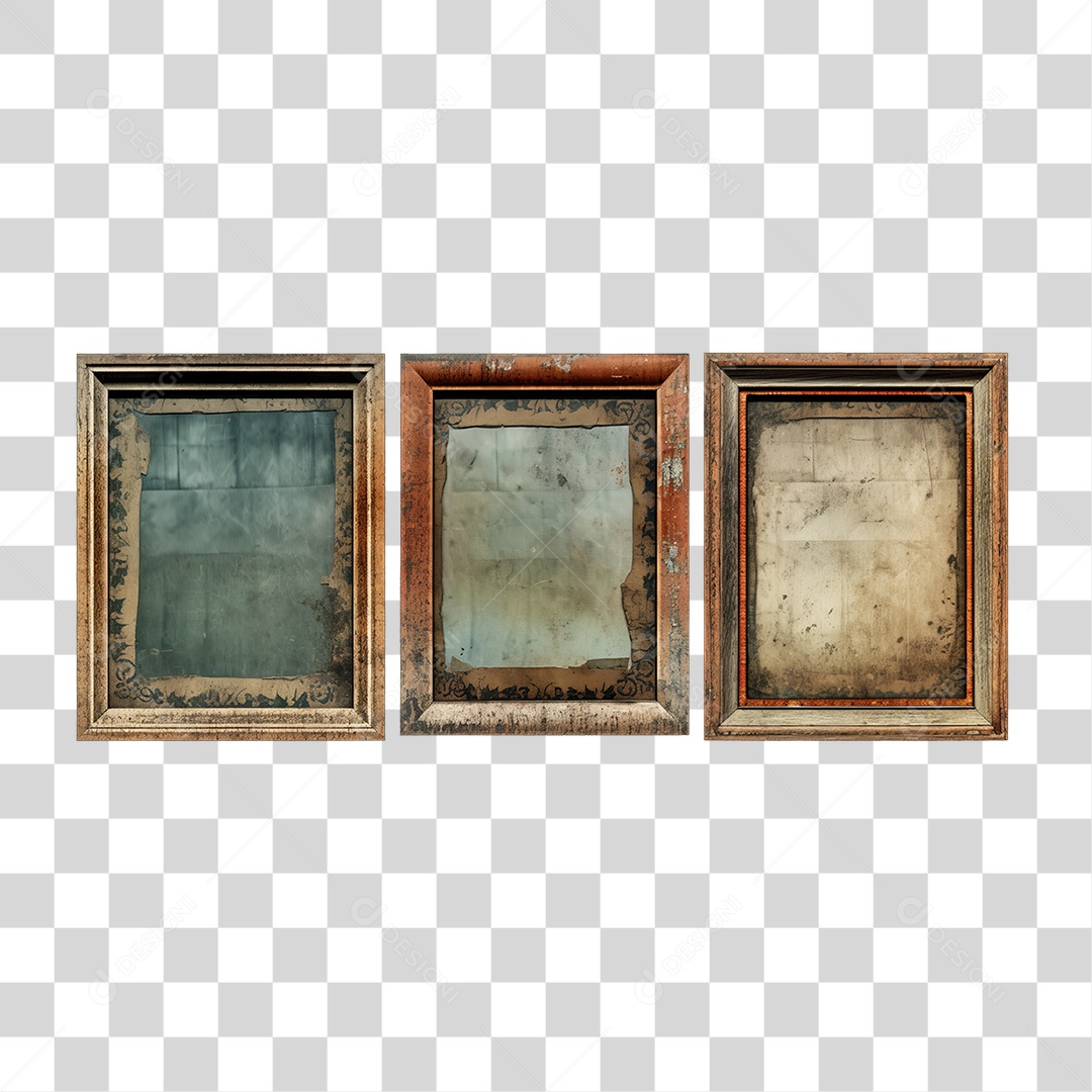 Quadros para Retrato e Pinturas PNG Transparente