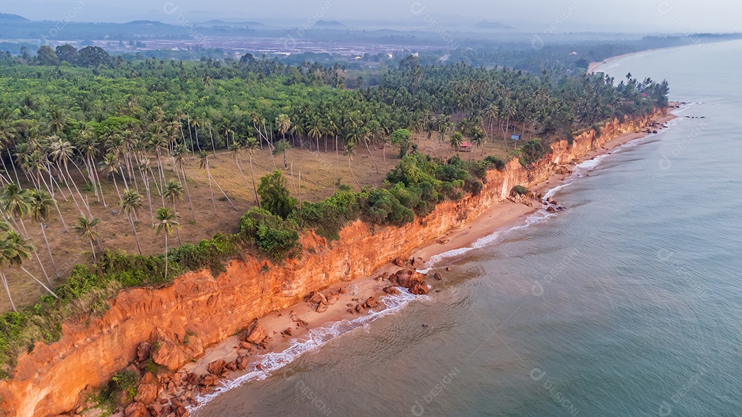 Miradouro da Praia de Pattaya na cidade de Pattaya Chonburi Tailândia