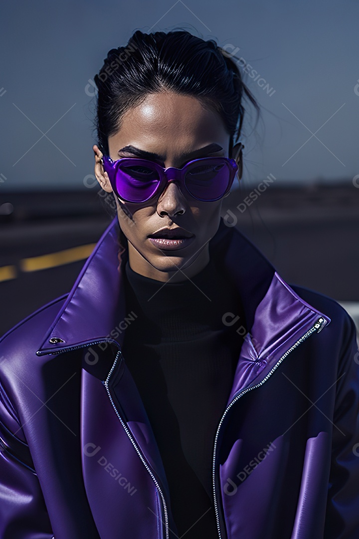 Imagem realista de mulher sobre fundo isolado