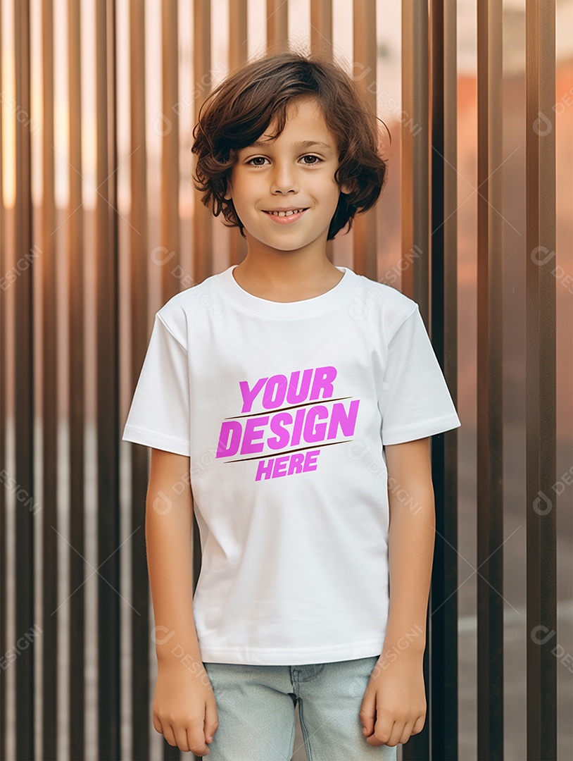 Editable PSD T-Shirt Men's T-Shirt Mockup
