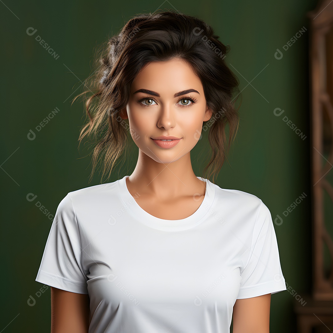 Mulher representando campanha do agosto lilás