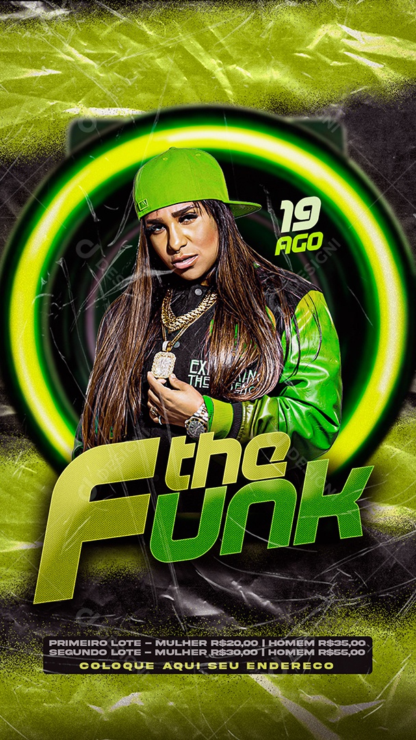 Story The Funk Social Media PSD Editável