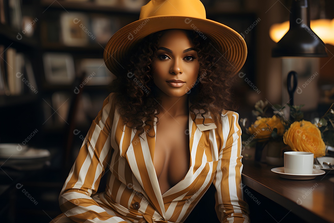 Linda mulher escritora