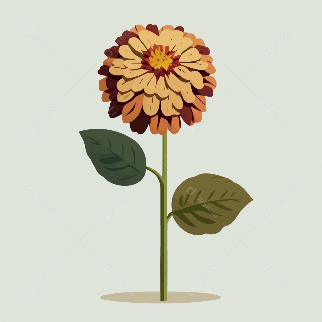 Flor Ilustração Vetor EPS