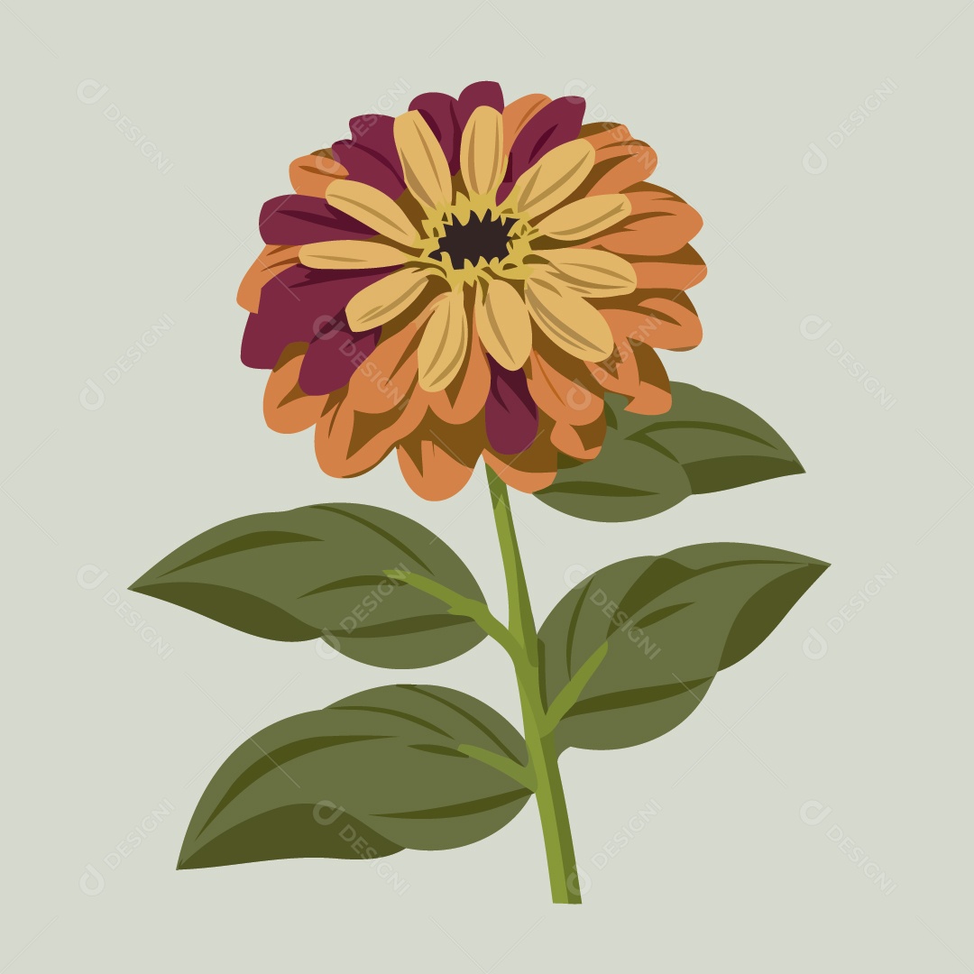 Flor Ilustração Vetor EPS