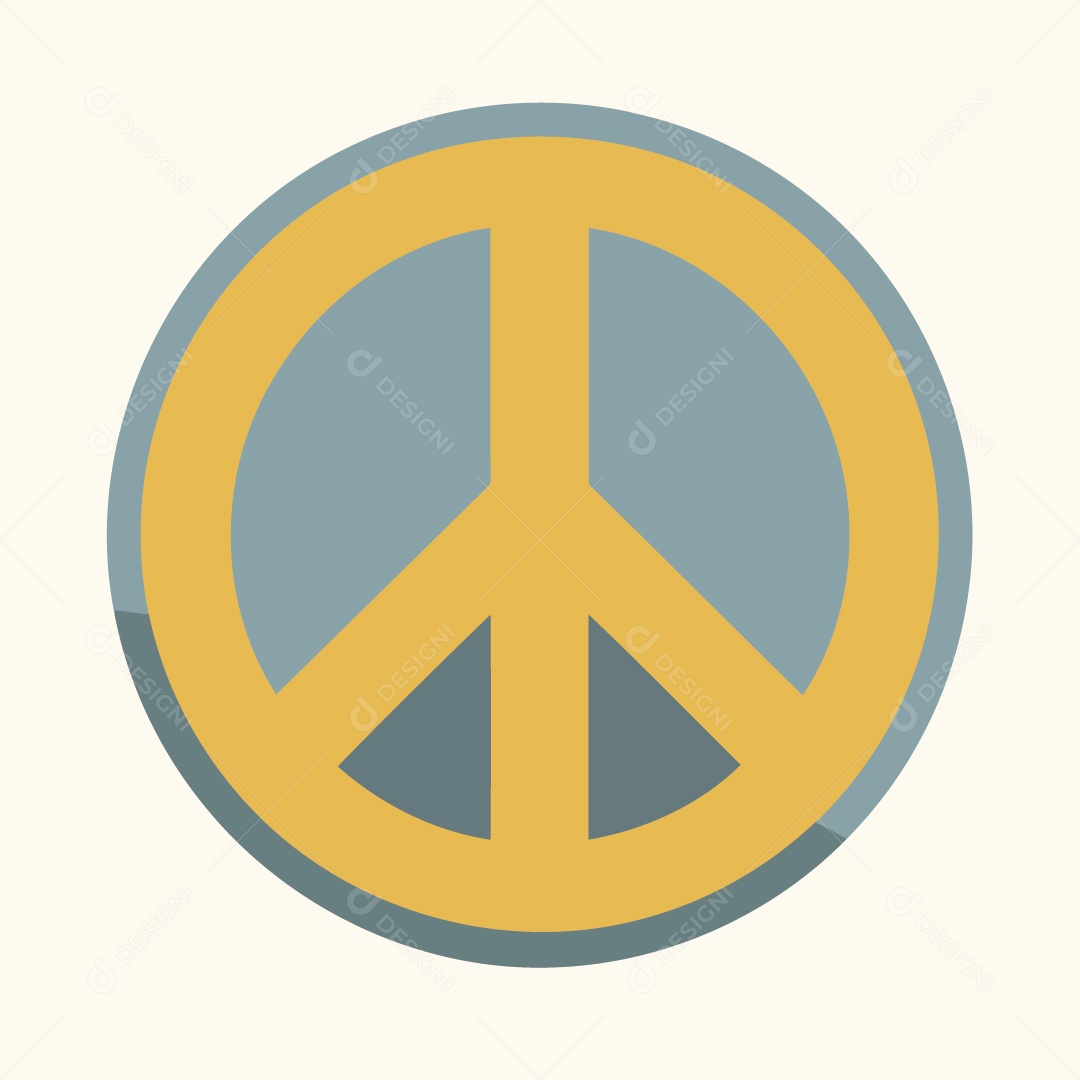 Símbolo da Paz Ilustração Vetor EPS