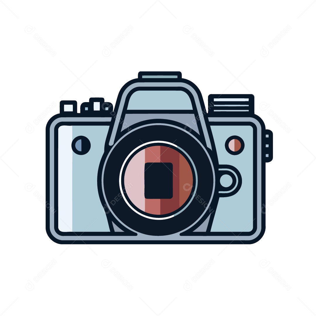 Câmera Ilustração Vetor EPS