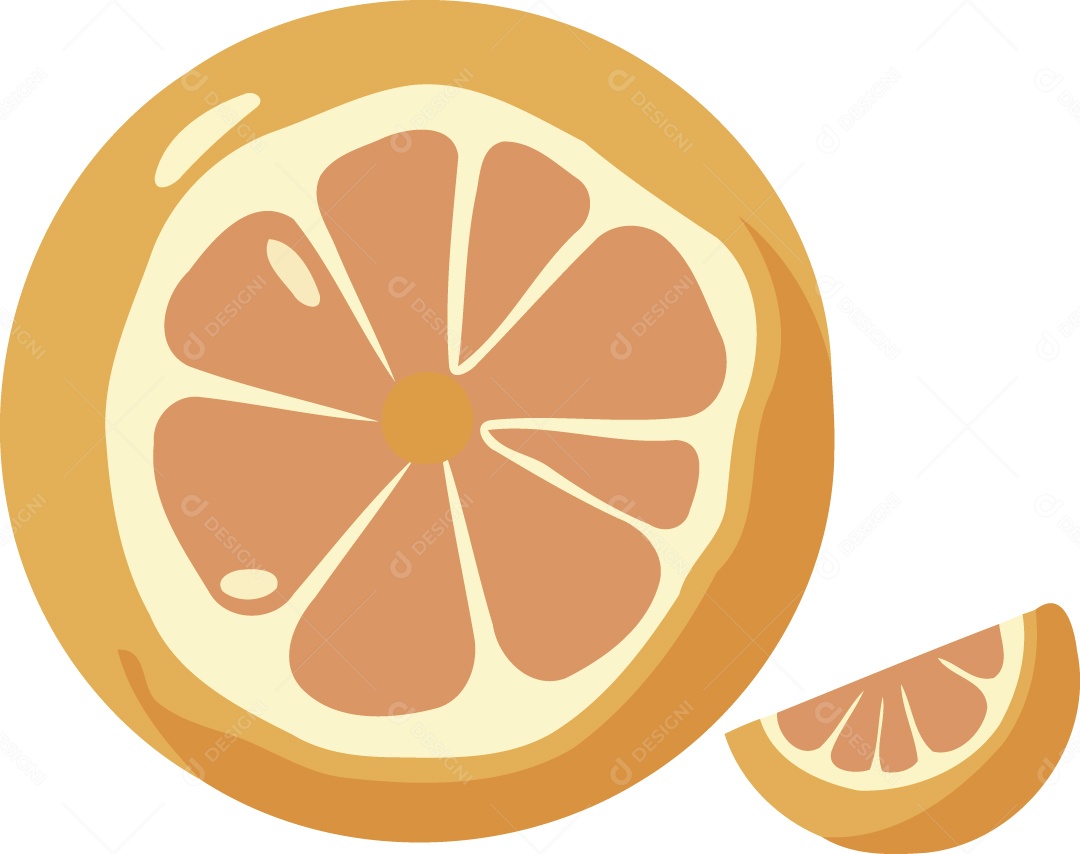 Laranja Desenho Vetor EPS