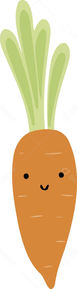 Cenoura Desenho Vetor EPS