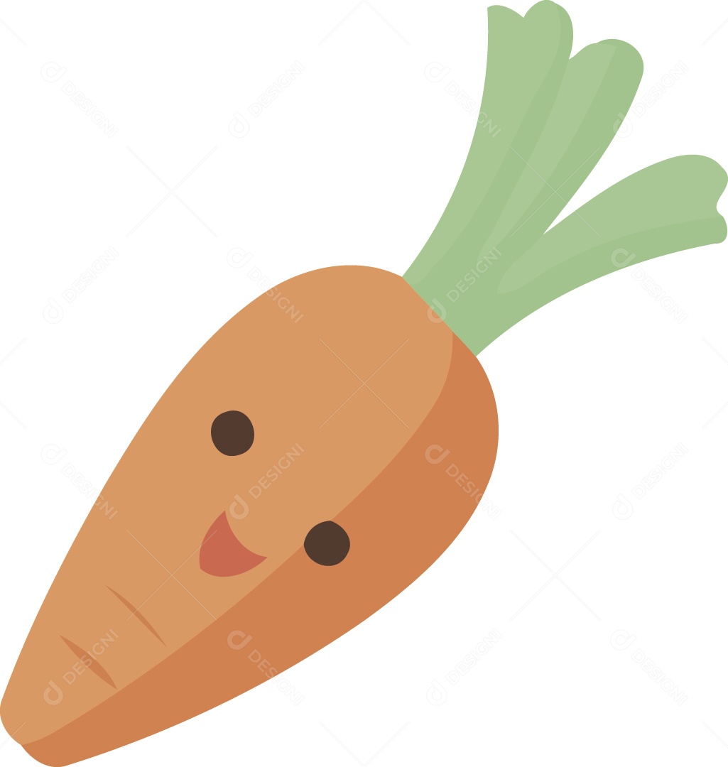 Cenoura Desenho Vetor EPS