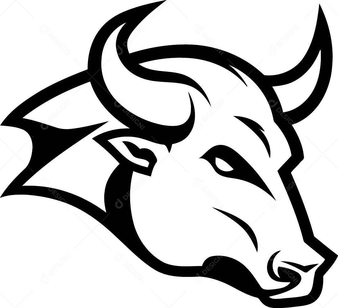 Touro Desenho Vetor EPS