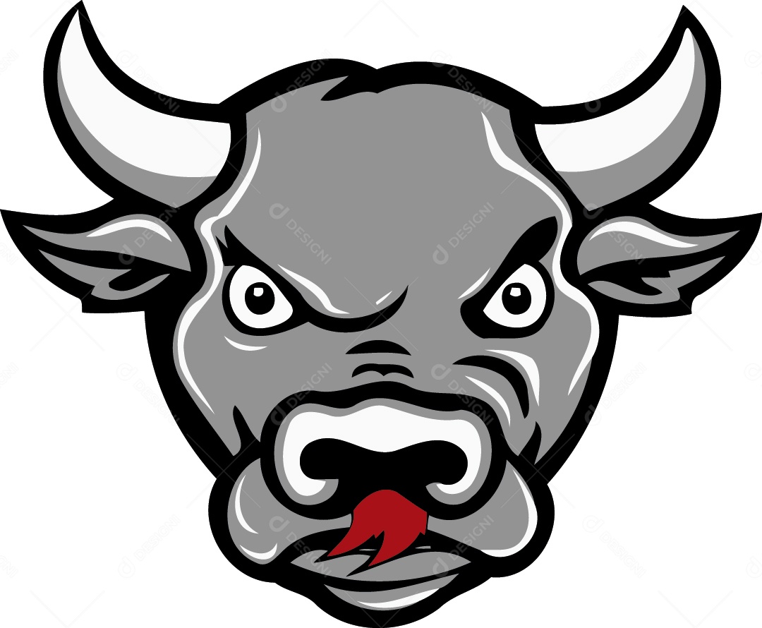 Touro Desenho Vetor EPS