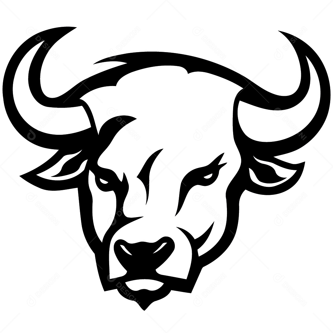 Touro Desenho Vetor EPS