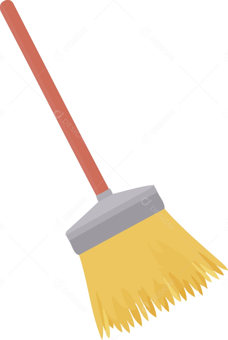 Vassoura Ilustração Vetor EPS