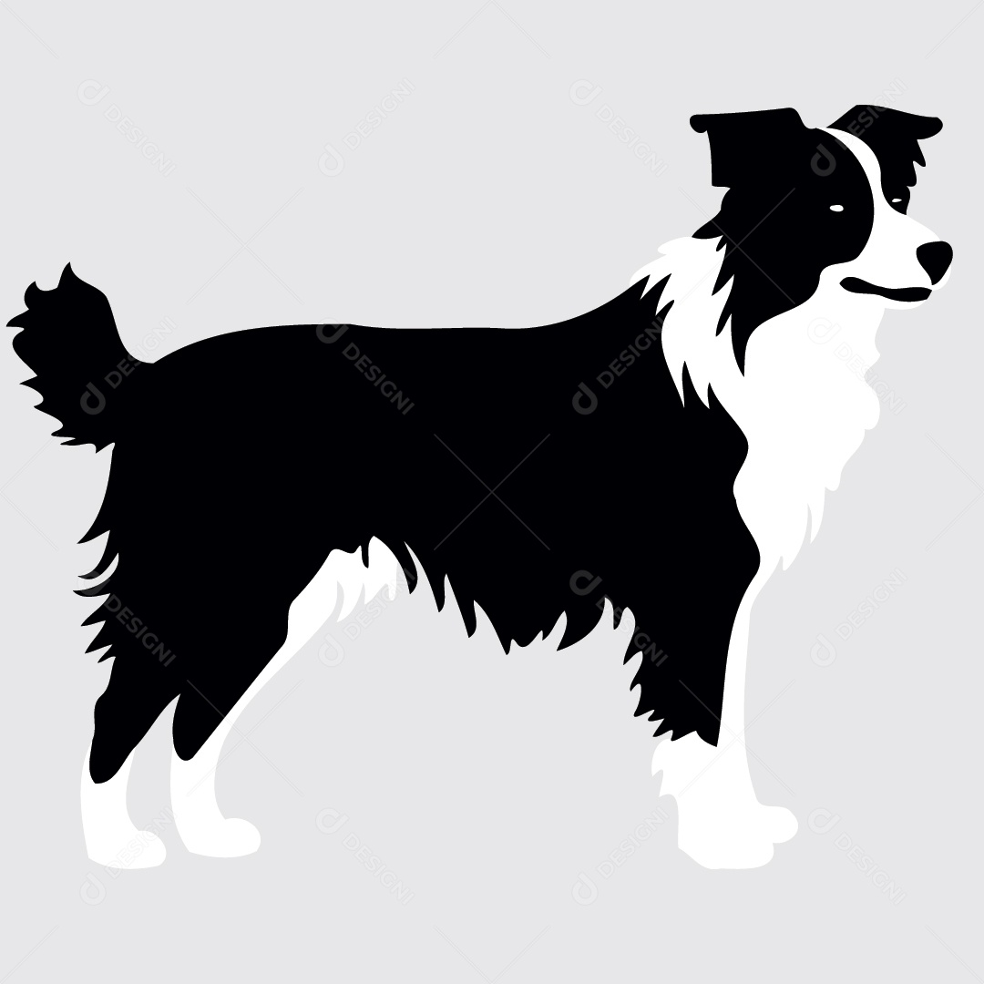 Cachorro Desenho Vetor EPS