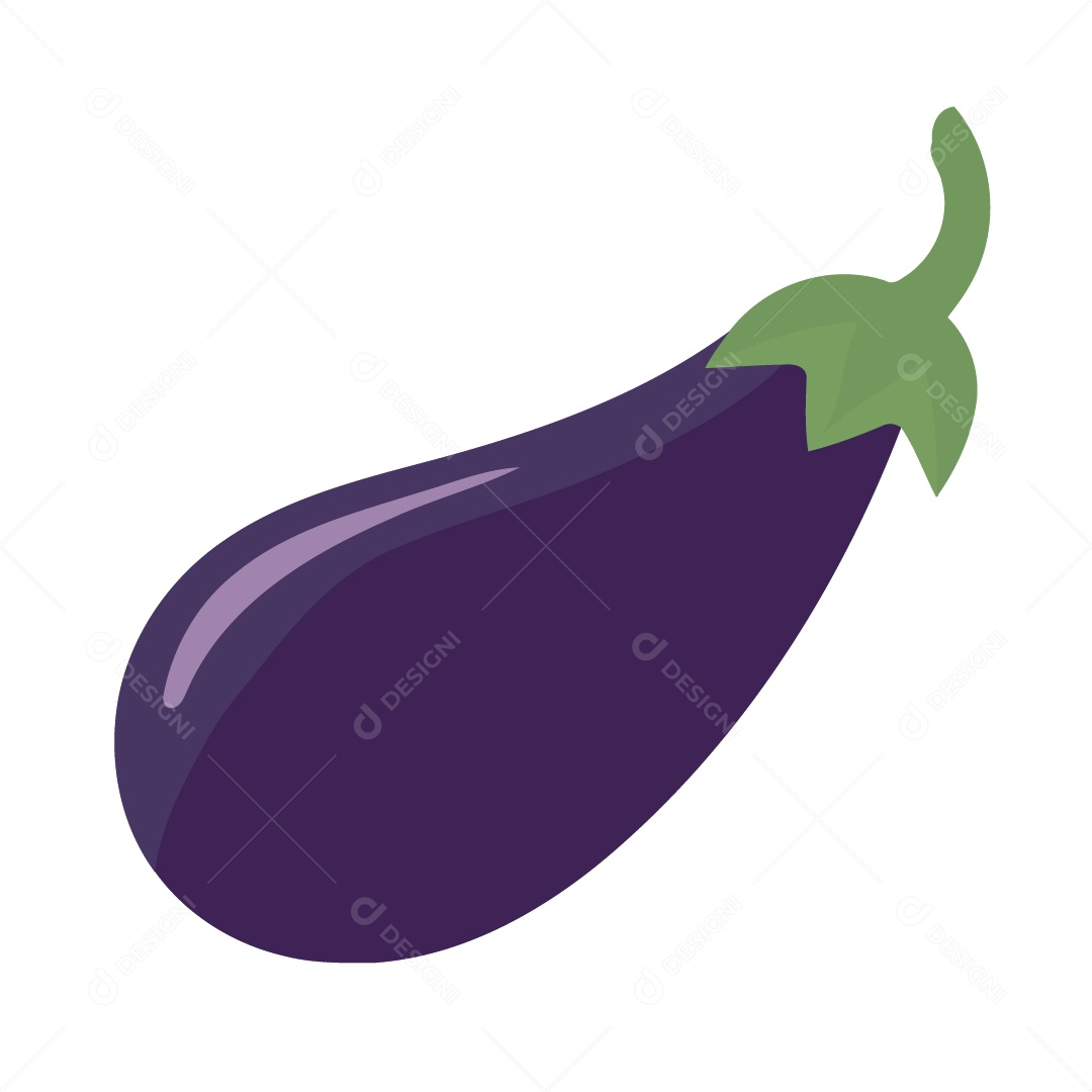 Beringela Ilustração Vetor EPS