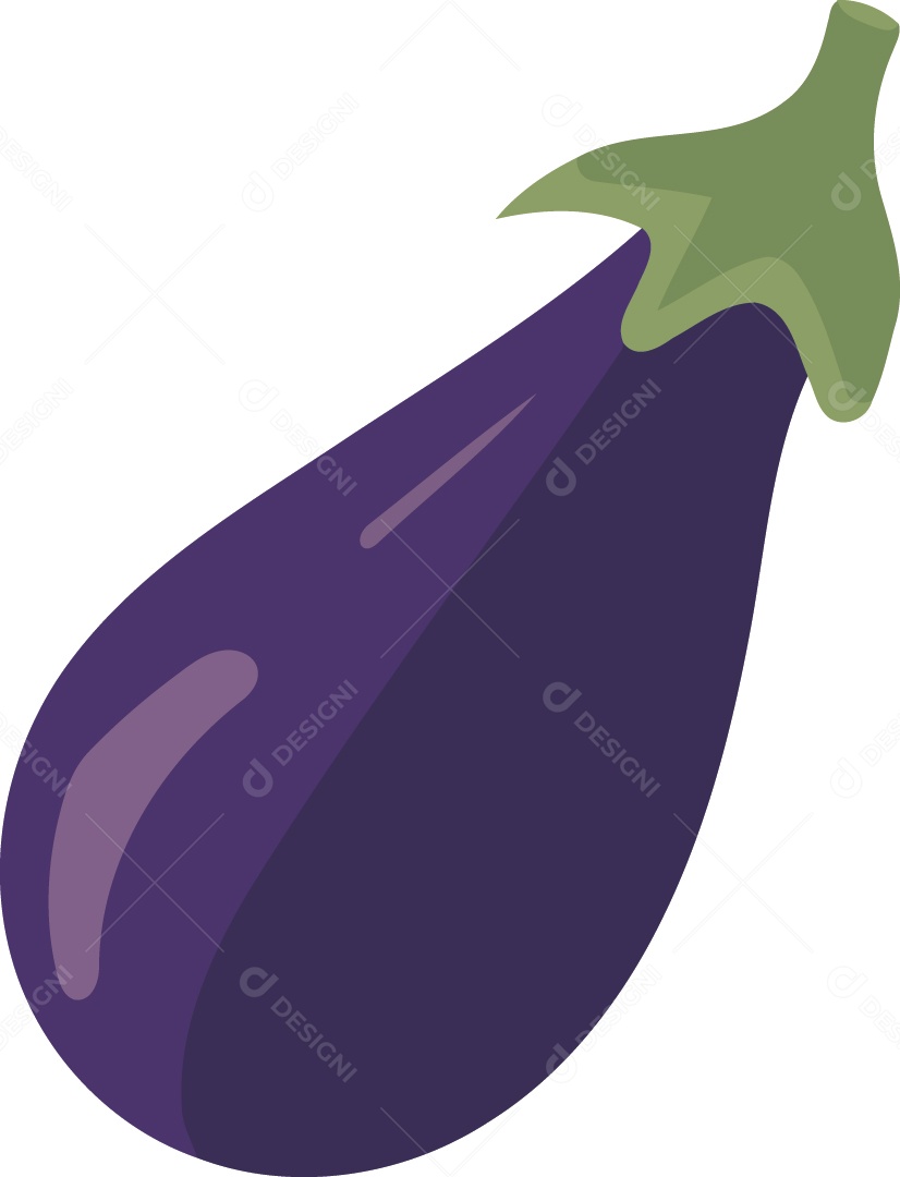 Beringela Ilustração Vetor EPS