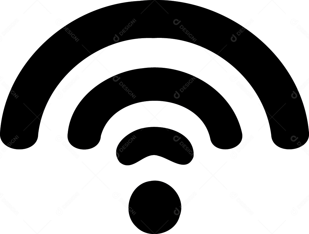 Sinal de Internet Ilustração Vetor EPS