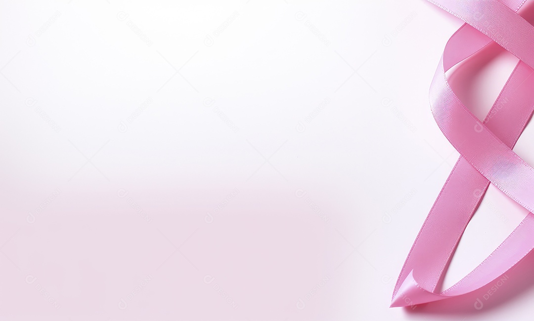 Fundo para campanha do mês de outubro contra o câncer de mama