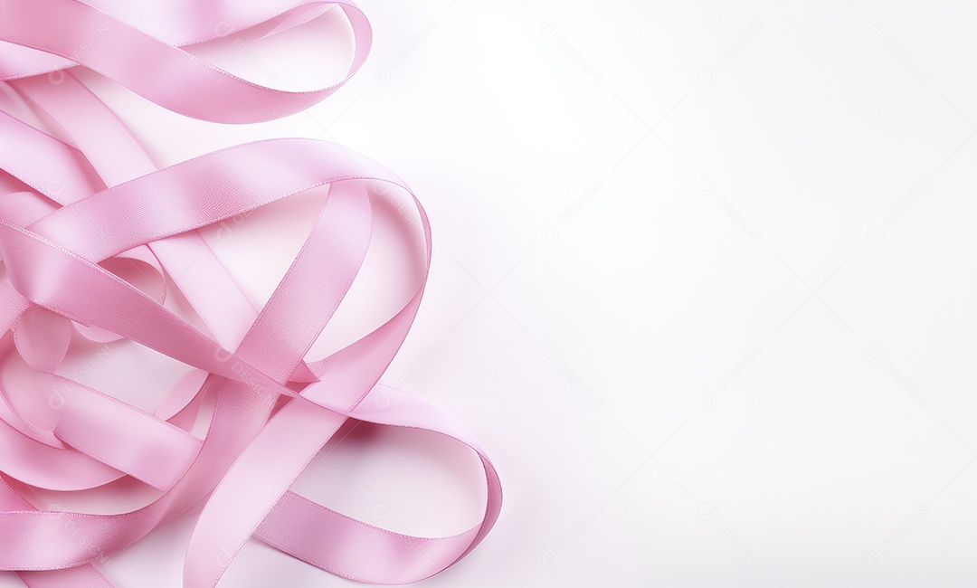 Fundo para campanha do mês de outubro contra o câncer de mama