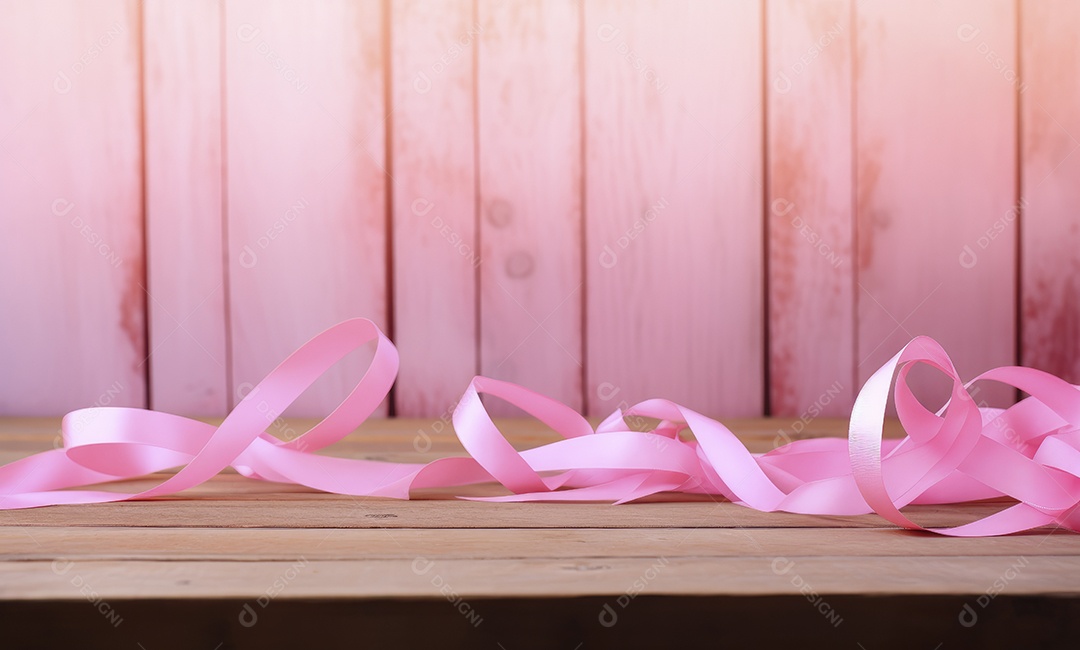 Fundo para campanha do mês de outubro contra o câncer de mama