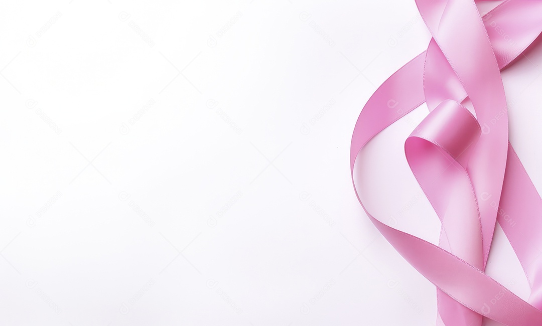 Fundo para campanha do mês de outubro contra o câncer de mama