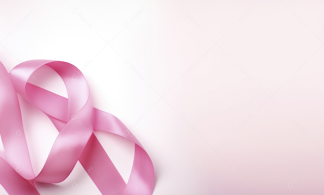 Fundo para campanha do mês de outubro contra o câncer de mama
