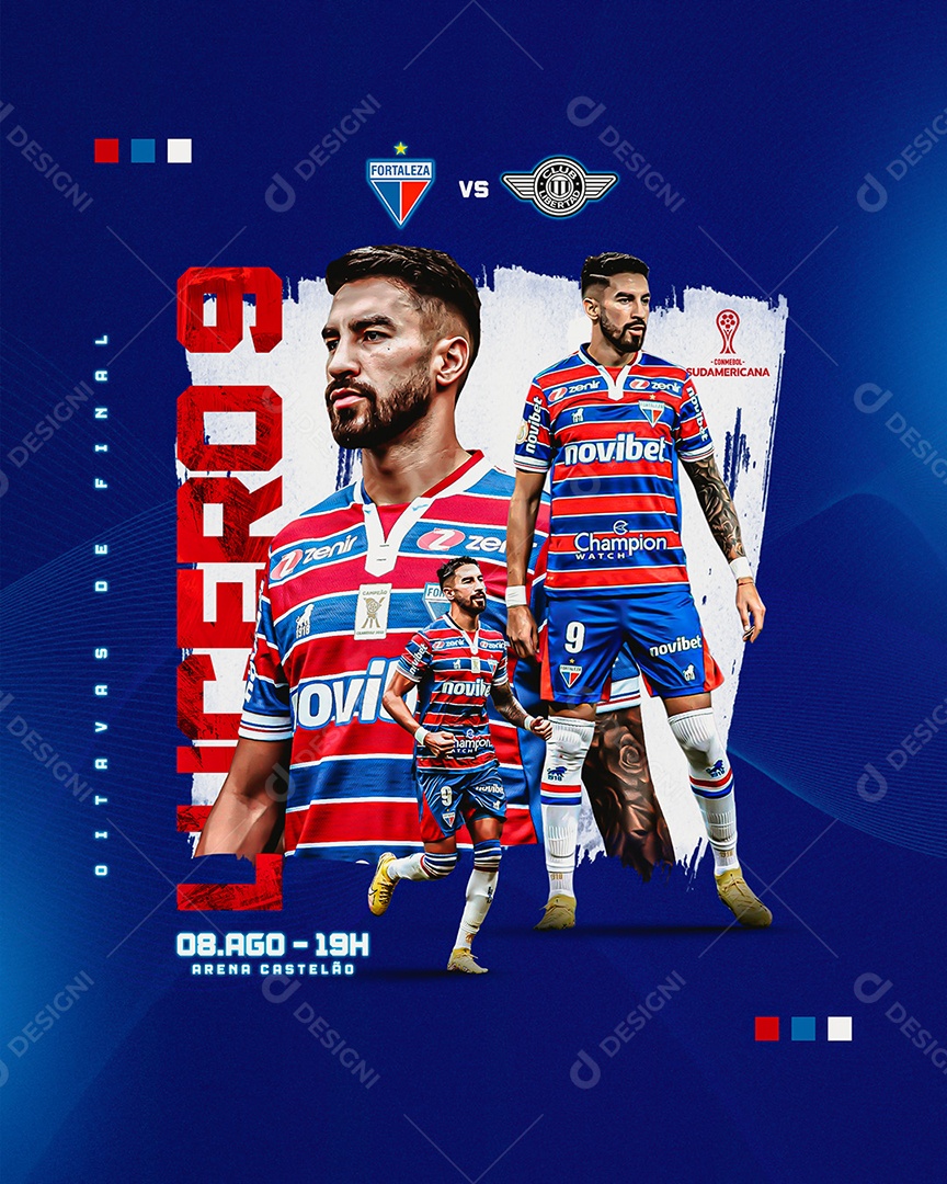 Social Media Futebol Lucero Fortaleza PSD Editável