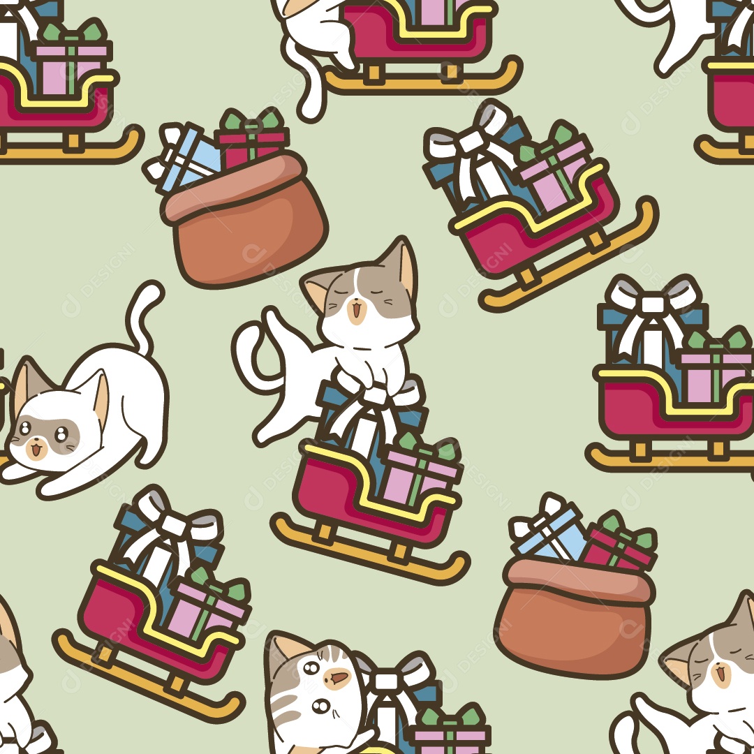 Conjuntos de Vetores Natalino Ilustração Vetor EPS