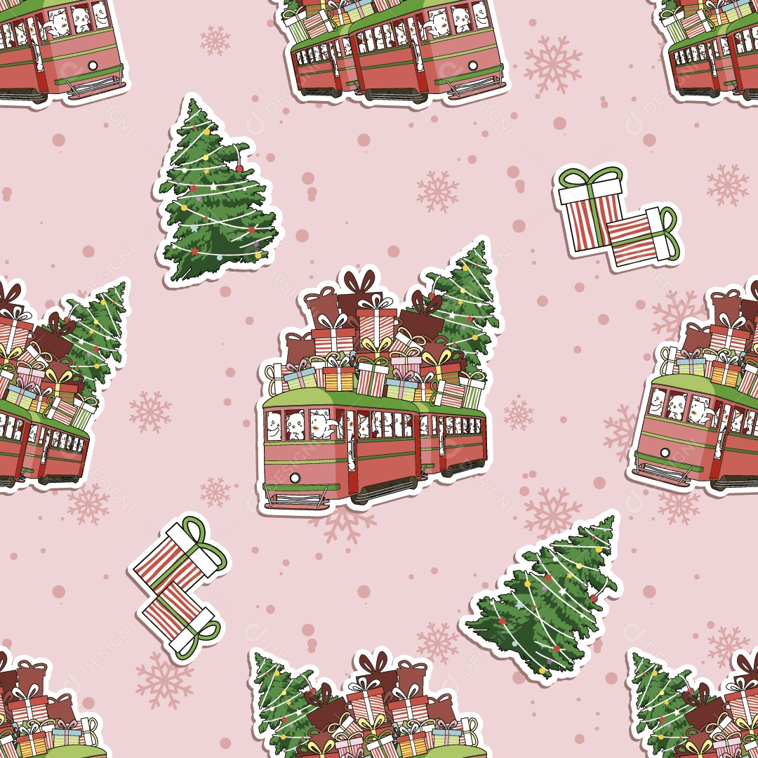 Conjuntos de Vetores Natalino Ilustração Vetor EPS